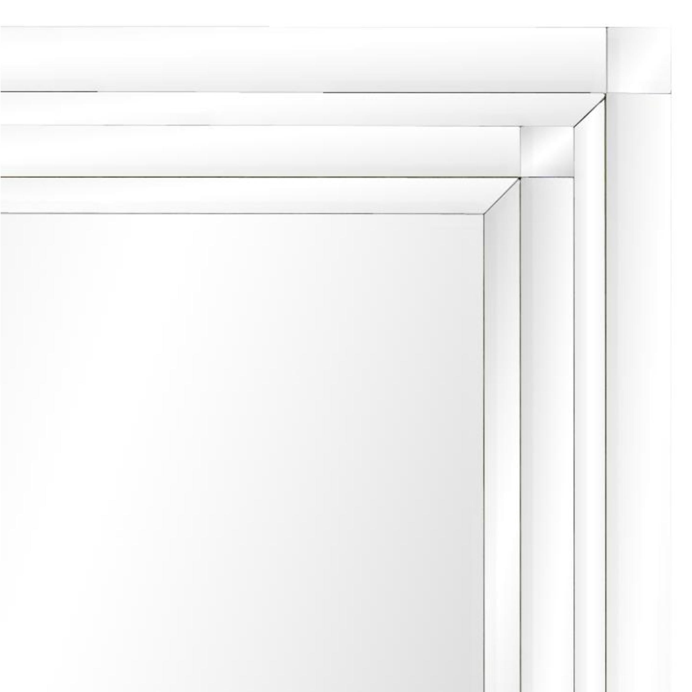 DecMode 39" x 40" Silver Wall Mirror