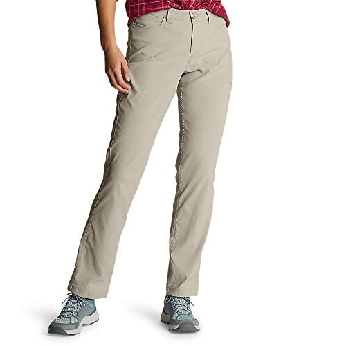 Eddie Bauer Women's Rainier Pants, Pumice, 14 Regular, Hiking Pants