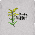 thumbnail image 4 of Inktastic Omaha, Nebraska Goldenrod Flower Boys or Girls Long Sleeve Toddler T-Shirt, 4 of 5