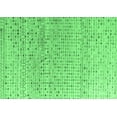 thumbnail image 1 of Ahgly Company Indoor Rectangle Abstract Emerald Green Modern Area Rugs, 3' x 5', 1 of 4