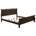 thumbnail image 4 of Coaster Louis Philippe 5-Piece Eastern King Bedroom Set, Cappuccino, 4 of 20
