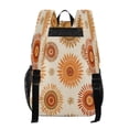 thumbnail image 3 of PVC Transparent Backpacks Clear Backpack for Travel and Outings Repeating Sun Pattern, 3 of 7