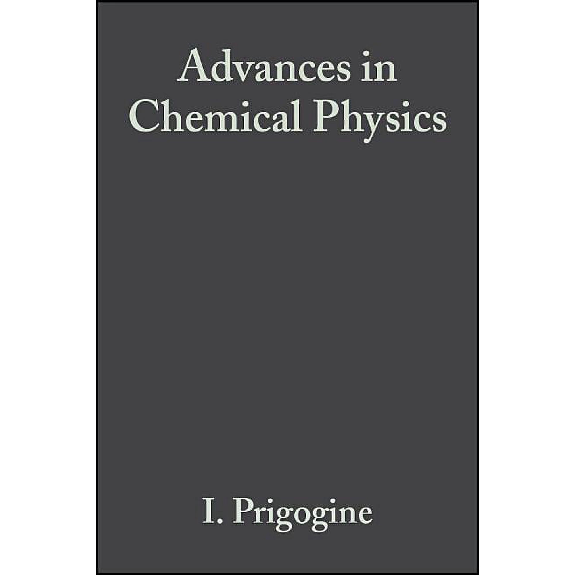 Advances in Chemical Physics Advances in Chemical Physics Volume 117 Book 117 (Hardcover)
