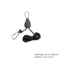 thumbnail image 2 of 2Pcs Grow Light Hangers Adjustable Ropes Lifting Hook Ropes Grow Lamp Ropes, 2 of 8