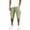 Light Green, variant on Domuza Mens Cargo Cotton Cargo Shorts Drawstring Stretch Elastic Waist Casual Work Short with Pockets Black 2XL