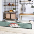 thumbnail image 4 of Dreamtimes Merry Christmas Hallway Runner Rug 2'x6' Kitchen Rug with Rubber Backing Snowman Colorful Non Slip Entryway Rug Runner Washable Soft Area Rug for Hallway Bedroom Kitchen Decor, 4 of 6