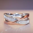 thumbnail image 4 of SEPARQI Classic Promise Ring Engagement Ladies Gift for Wife High Quality Dazzling AAA Zircon CZ Ring Elegant Gift Comes in Elegant Box, 4 of 9