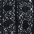 thumbnail image 3 of Zingz & Thingz 11" Round Metal Moroccan Lace Stool in Black, 3 of 3