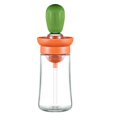 thumbnail image 1 of Refueling Bottle With Barbecue Brush Oil Storage Kitchen Orange Green Niuniu, 1 of 4