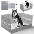 thumbnail image 1 of Caja de arena para perros HQ4US, 4 patas, soporte para orinar para perros grandes, 1 of 9