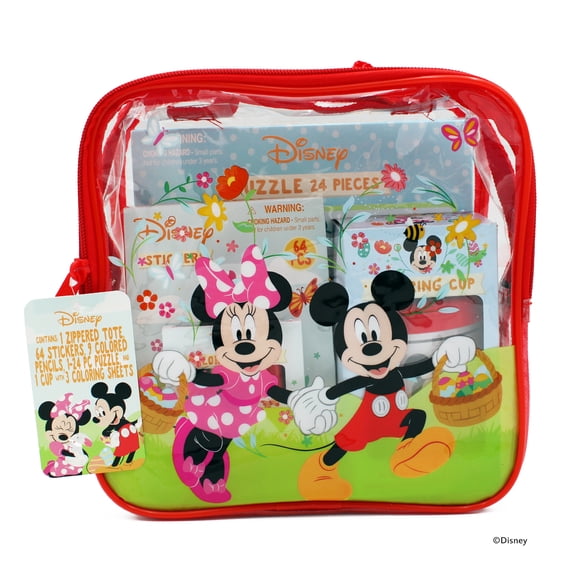 Minnie and Mickey Tote Prefilled Gift Set