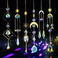 thumbnail image 1 of Juego de prismas de cristal K9 Hanging Suncatchers Suddus, 6 unidades, 1 of 8