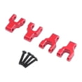 thumbnail image 1 of Aros de amortiguador delantero y trasero para coche RC, fácil de instalar, bricolaje, resistente, RC Car Front and Rear Shock Absorbers Rojo, 1 of 9
