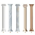 thumbnail image 3 of Billuyoard Pegatinas pequeñas con patrones de columnas romanas gruesas, calcomanías impermeables, papel tapiz de cocina extraíble a prueba de Decoración del hogar Tipo3 Billuyoard HA064745-03, 3 of 6