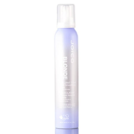 Joico Blonde Life Brilliant Tone Violet Smoothing Foam For Cool Blondes With Tamanu & Monoi Oils 6.7
