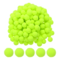 0.6inch Pom Poms for Crafts, 500pcs Pompoms for Crafts Puff Balls Bulk Fuzzy Balls for Hats Christmas Art DIY, Fluorescent Yellow