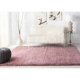thumbnail image 3 of SAFAVIEH Fontana Jamie Solid Shag Area Rug, Pink, 6'7" x 9', 3 of 7