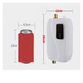 thumbnail image 2 of 3000w-3500w Fast Water Heating Electric Digital Mini Quick Instant Bathroom Kitchen Tankless ,Easy to Install, 2 of 6