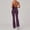 Purple, variant on SKQIT Women 2 Piece Workout Sets Padded Cross Back Crop Tank High Waist Flare Leggings Sets Yoga Outfits