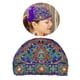 thumbnail image 2 of gorro de turbante para mujer chino flores sombrero mujeres Bandanas cabeza envoltura gorra Lino sombreros Magideal gorro de turbante para mujer, 2 of 4