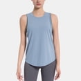 thumbnail image 5 of Lisingtool Clearance Womens Tops Womens Tank Tops Loose Tank Tops for Women Women's Sleeveless Pinhole Yoga Clothing Breathable Quick Drying Large Size Running Fitness Clothin M-4XL Clearance sale, 5 of 9