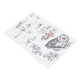 thumbnail image 2 of Parche Adhesivo, Adhesivo Para Mujer, Adhesivo Temporal, Adhesivos De Manga Completa, 5 Hojas, Conjuntos De Adhesivos Temporales Para Piernas De Hombro ANGGREK Waterproof Tattoo Sticker, 2 of 8