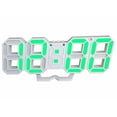 thumbnail image 4 of Reloj Digital Pared o Buro Color Verde Temperatura Alarma Cocina, 4 of 7