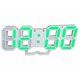 thumbnail image 4 of Reloj Digital Pared o Buro Color Verde Temperatura Alarma Cocina, 4 of 7