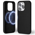 thumbnail image 1 of Funda de teléfono MOFT diseñada para iPhone 15 Pro de piel vegana, 1 of 7