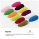 thumbnail image 3 of 12 colores/conjunto terciopelo flocado polvo decoración terciopelo uñas brillo esmalte yeacher Polvo de flocado de terciopelo, 3 of 7