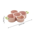 thumbnail image 3 of Creatine Stackable Multifunctional Fruit And Vegetable Serving Tray With Drain Handle For Candy Display Dried Fruits Party Platter, 3 of 6