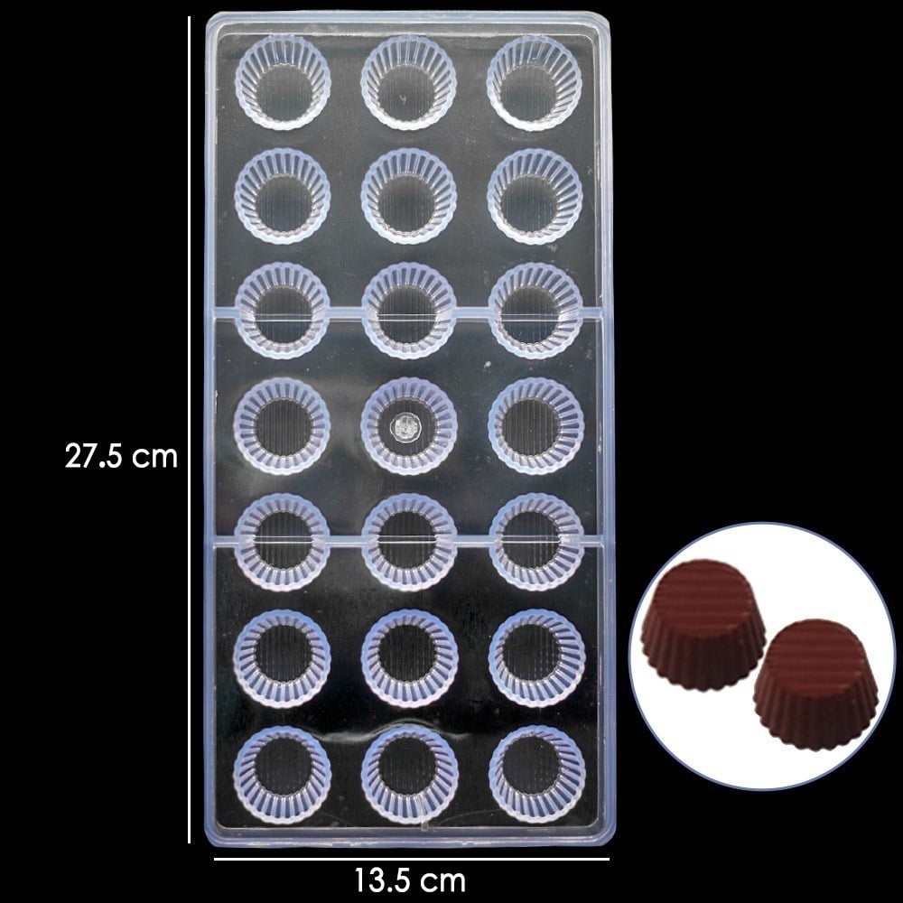 Moldes Chocolate Moldes De Chocolate Policarbonato Circular