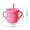 Pink, variant on RXIRUCGD Silicone Cups With Straw Feeding Cups With 2 Handles And For Infants Random Designss For Drinks And Snacks