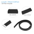 thumbnail image 2 of Unique Bargains Black Timing Belt Rubber 1 Meter Circumference 10mm Width Opening Fit Synchronous Pulley Wheel for 3D Printer, 2 of 6