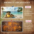 thumbnail image 5 of Relaxing Turtle on Beach Funny Personalized License Plate Rust-proof Stainless Steel Metal License Plate Suitable For Men And Women 12.2" x 6.2", 5 of 7