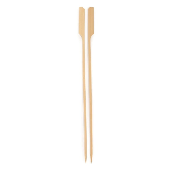 BambooMN 10.6 Pouces Brochettes en Bambou pour Nourriture, Boissons, Apéritifs - Sans Peau - 300 Pcs