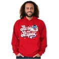 thumbnail image 5 of Tootsie Owl USA Stars and Stripes Hoodie Sweatshirt Women Men Brisco Brands M, 5 of 6