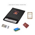 thumbnail image 2 of Abody Fireproof Money Document File Bag Pouch Cash Bank Cards Passport Valuables Organizer Holder Storage for Home Office, 2 of 6