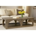 thumbnail image 4 of Archie Contemporary Coffee Table in North Creek Brown Solid Wood, 4 of 4