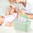 thumbnail image 3 of Distributeur de Serviettes Humides Chauffe-Bébé à Chaleur Constante, Étui/boîte Porte-Essuie-Tout, Chauffe-Essuie-Tout pour Nouveau-Né et Distributeur Humide pour Bébé, 3 of 13