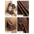thumbnail image 5 of Dalang Fleece Blanket Lap Blankets for Adults Sofa Beds-Blankets Lightweight Cozy Things for Winter Throw Suede Warm Fuzzy Blanket,150*100CM(Coffer), 5 of 8