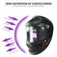 thumbnail image 4 of Muyoka Pantalla de visualización grande 3.62 "X1.65" Casco de soldadura Color verdadero Oscurecimiento automático Máscara de soldadura Máscara de soldador Capucha de soldadura de seguridad Muyoka Hogar, 4 of 7