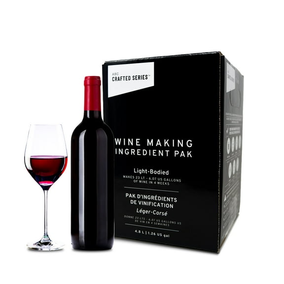 California North Coast Cabernet | Light-Bodied Red Winemaking Kit (4.8 L | 162.3 oz)