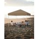 thumbnail image 2 of Carpa Plegable 3x3m para Exteriores - Montaje Fácil con 1 Pared Lateral, Techo Oxford Plateado Impermeable y Protección UV - Ideal para Jardín, Playa, Picnic y Eventos - Color Caqui, 2 of 10