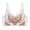 Rose Gold, variant on Plus Size Lace Mesh Soft Underwire Bra â Breathable Full Coverage Support with Floral Embroidery & Seamless Fit 34