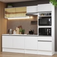 thumbnail image 2 of Cocina Integral MADESA Diamante 240 cm Blanco, 2 of 13