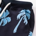 thumbnail image 6 of MEZZALL Child Toddler Boys Active Jogger Shorts Kids Tropical Print Swim Shorts Elastic Waist Drawstring Sweat Shorts Cozy Active Summer Athletic Casual Fashion Running Bottoms, 6 of 7
