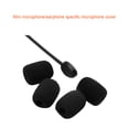 thumbnail image 3 of Monstrate 10 máscaras Mimi de esponja para auriculares antisaliva, negras, resistentes al viento, buena elasticidad y durabilidad. Electrónica 30*22*8mm, 3 of 6