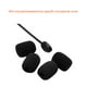 thumbnail image 5 of Tholdsy 10 piezas Anti Saliva Parabrisas Auriculares Esponja Mimi Máscaras - Reemplazo de buena elasticidad y durabilidad Electrónica 30*22*8mm, 5 of 6