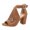 Brown, variant on OAVQHLG3B Summer Fashion Shoes For Women Hollow Ladies Ankle Straps Shoes Peep Toe Sandals